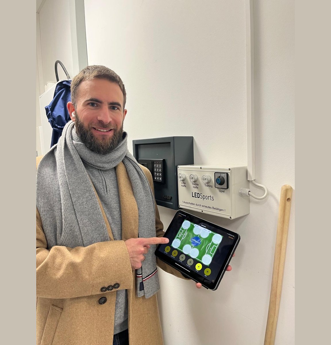 Malik Miles Fengler, Handelsvertreter LEDSports GmbH